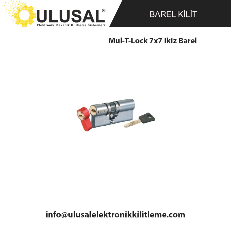 Mul-T-Lock 7x7 ikiz Barel
