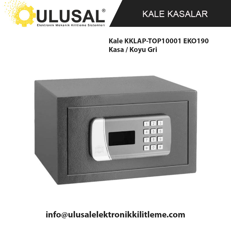 Kale KKLAP-TOP10001 EKO190 Kasa / Koyu Gri