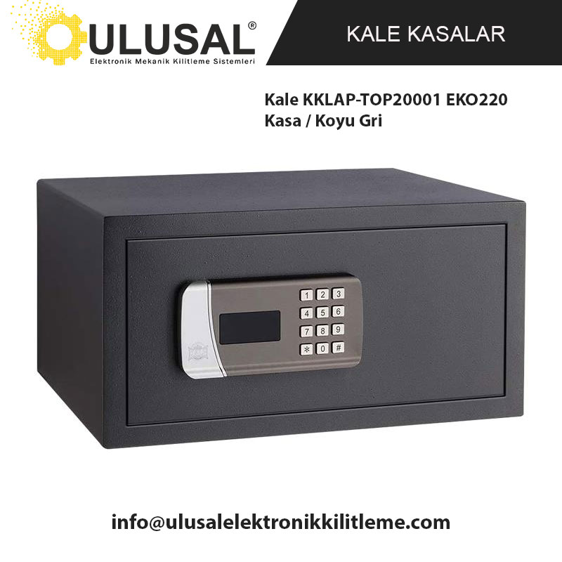 Kale KKLAP-TOP20001 EKO220 Kasa / Koyu Gri
