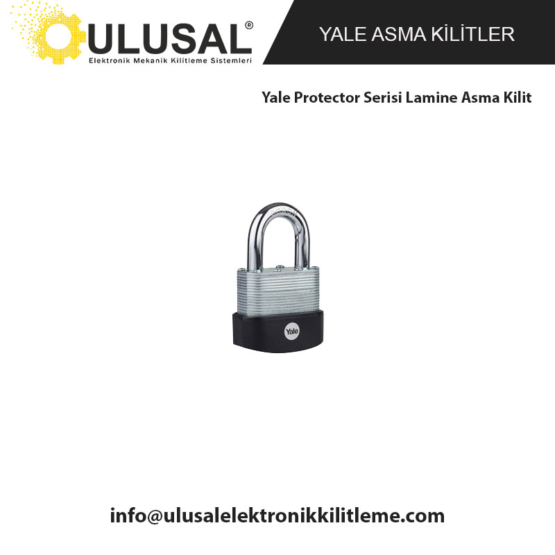 Yale Protector Serisi Lamine Asma Kilit