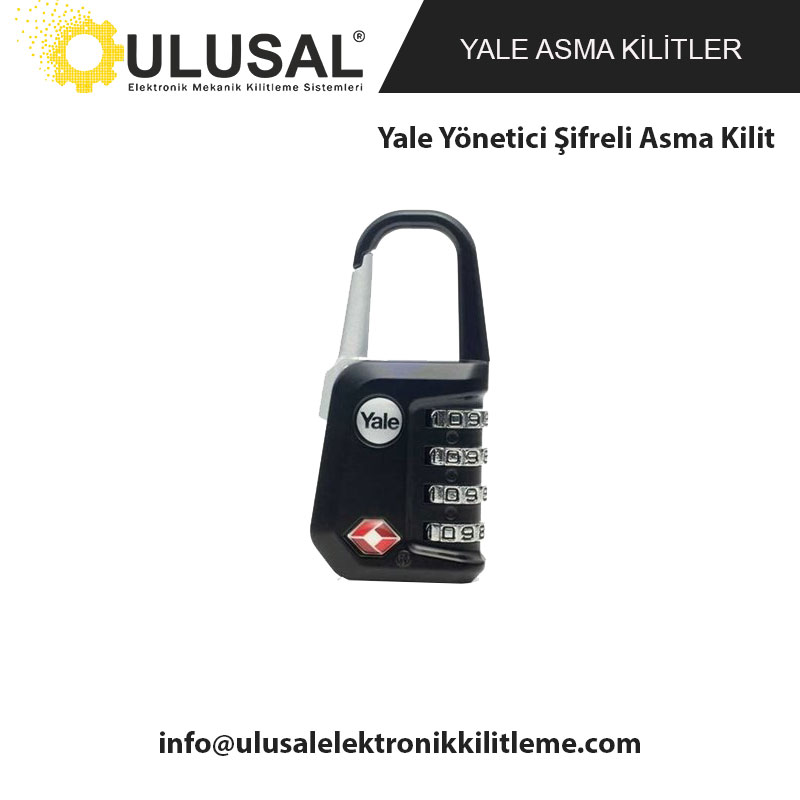Yale Yönetici Şifreli Asma Kilit