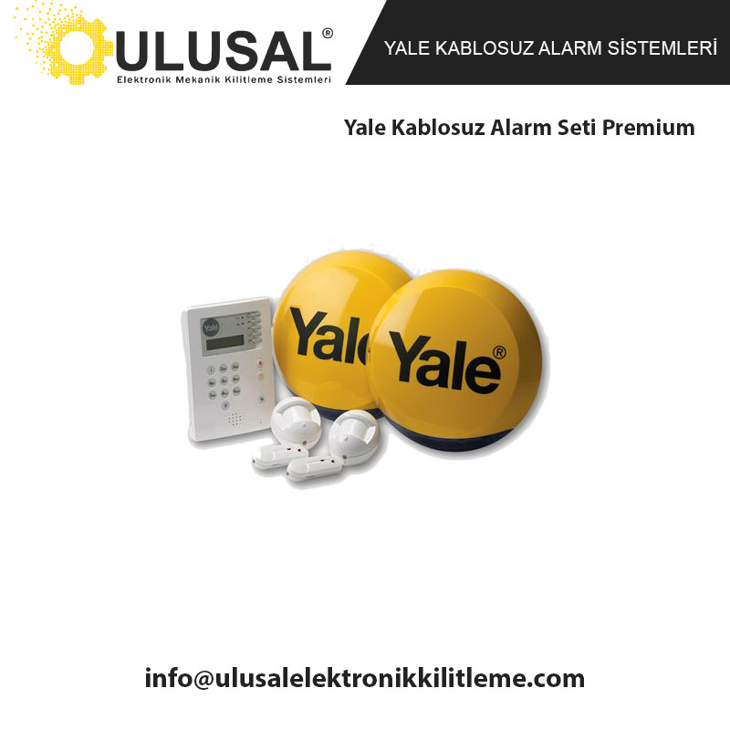 Yale Kablosuz Alarm Seti Premium