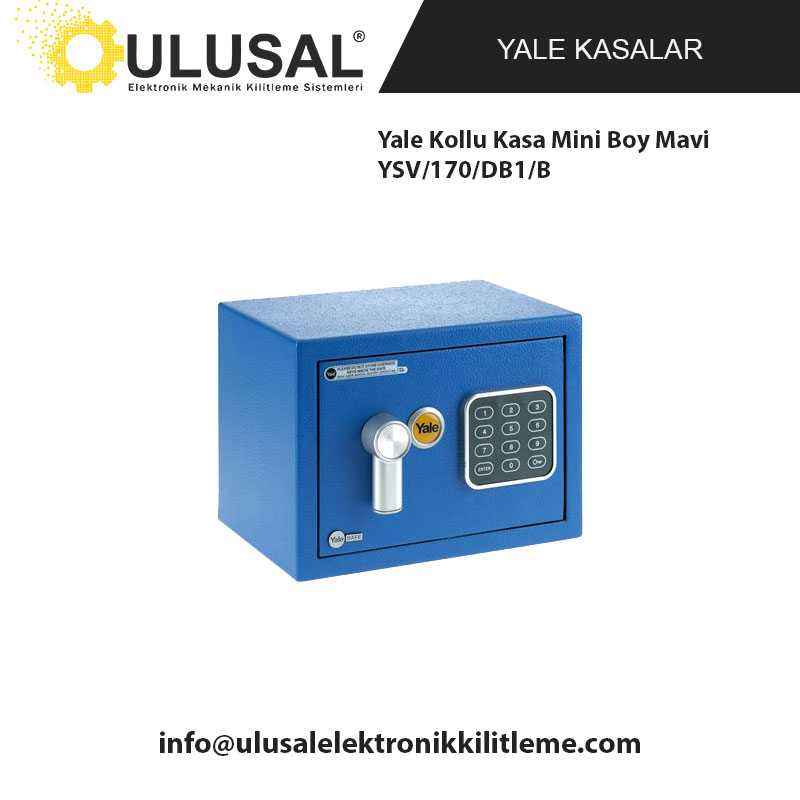 Yale Kollu Kasa Mini Boy Mavi YSV/170/DB1/B
