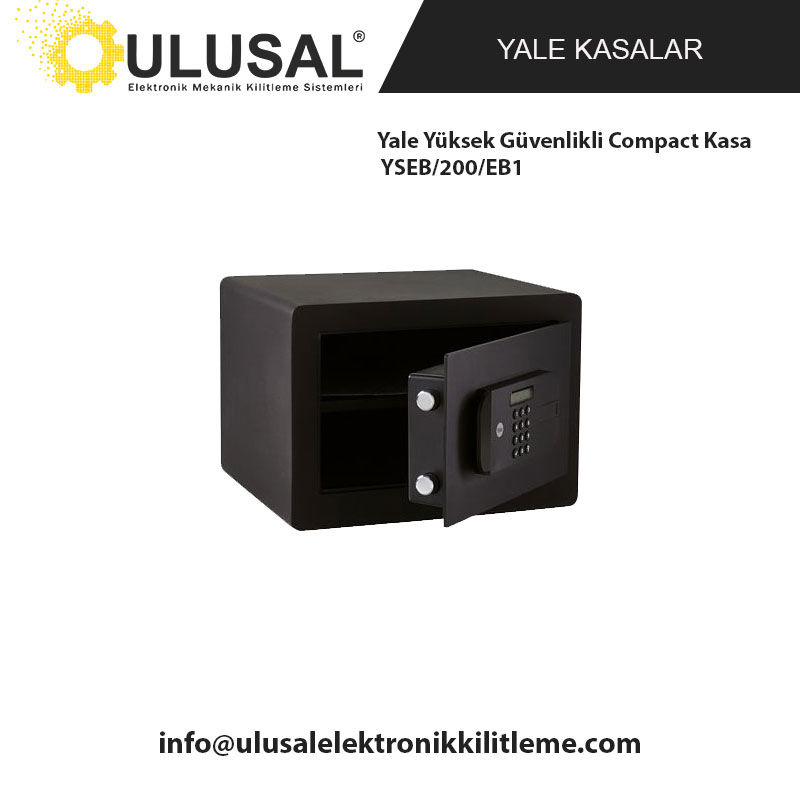 Yale Yüksek Güvenlikli Compact Kasa YSEB/200/EB1